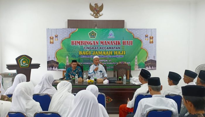 Kemenag Sumenep Gelar Bimbingan Manasik Haji di Seluruh Kecamatan